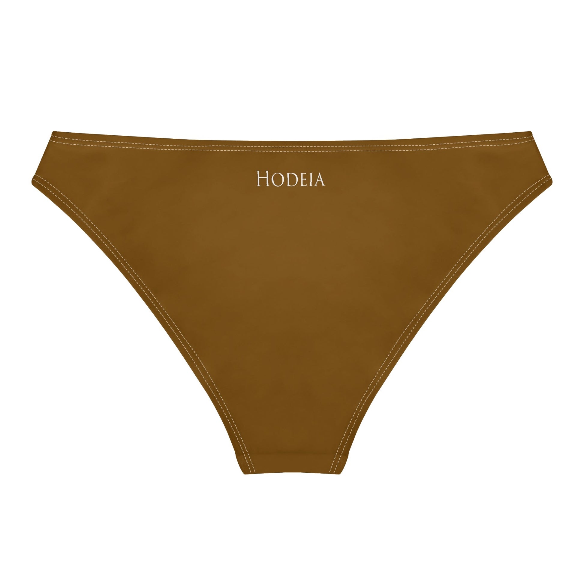 Vue de dos à plat de la Culotte Elaia - coloris brun