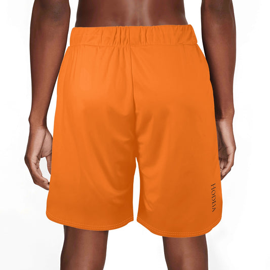 Vue de dos du maillot de surf Indar - coloris orange