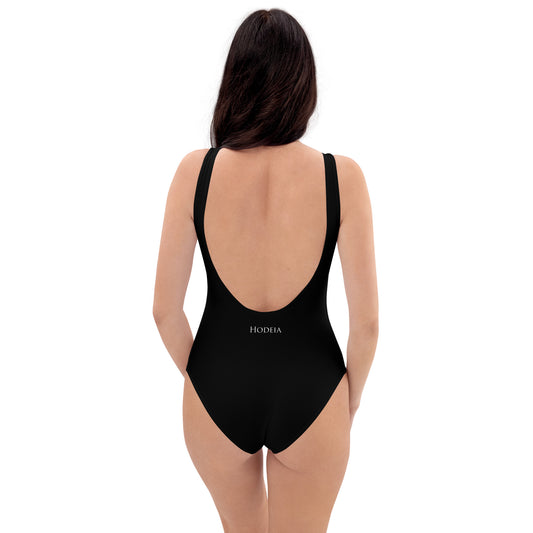 Vue de dos du Monokini Milady - coloris noir