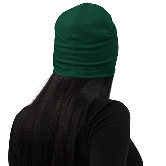 bonnet ttiki porté dos coloris vert forêt