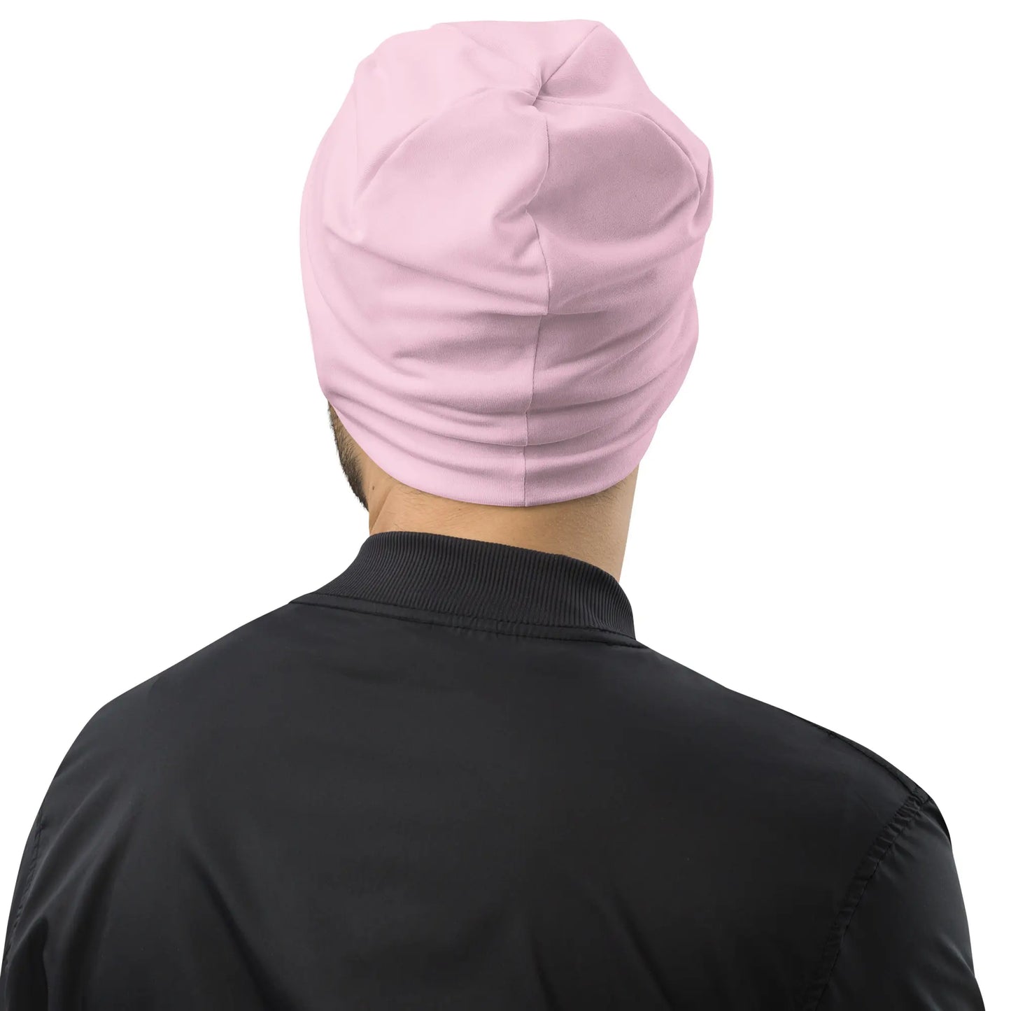 bonnet ttiki porté dos coloris rose pâle