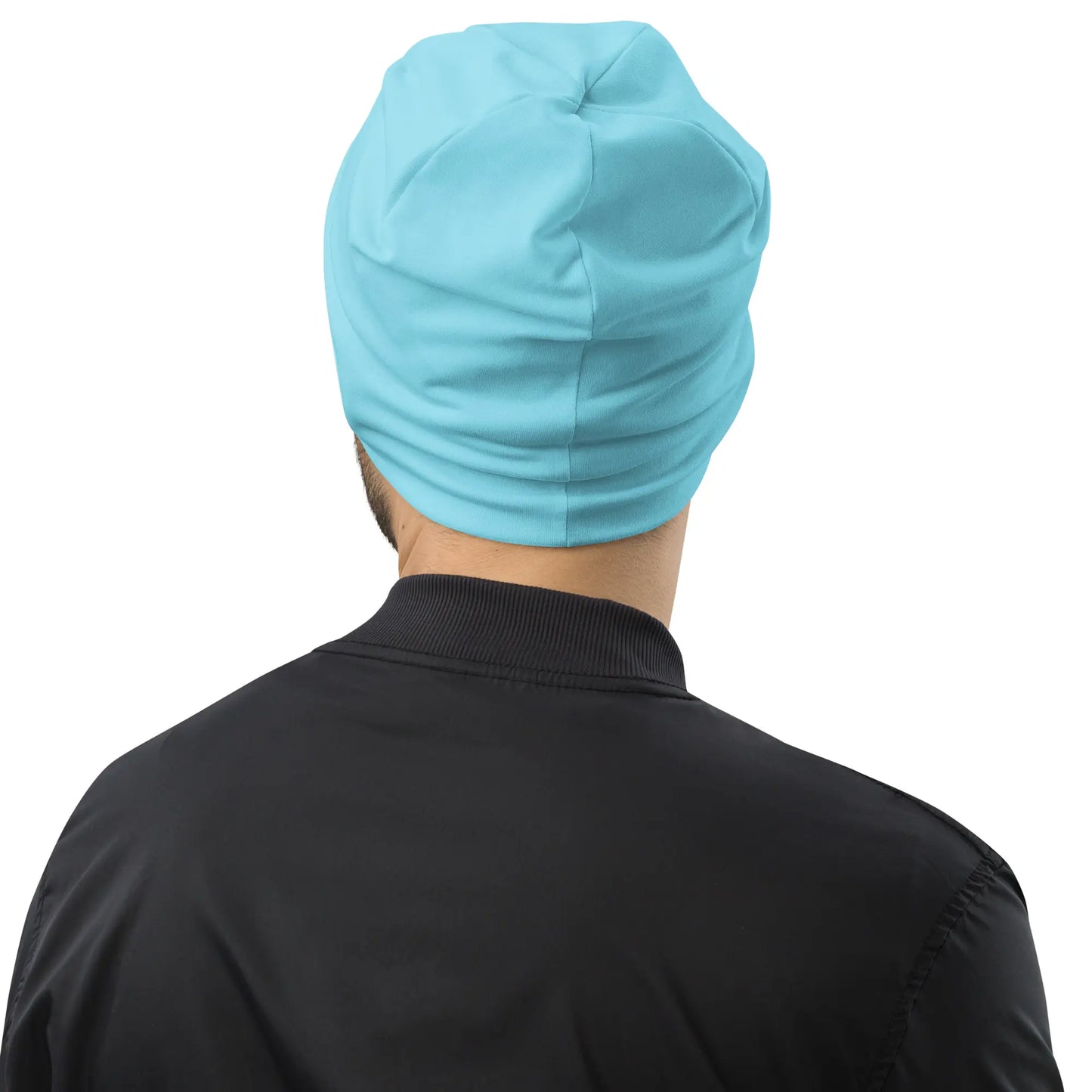 bonnet ttiki porté dos coloris bleu ciel
