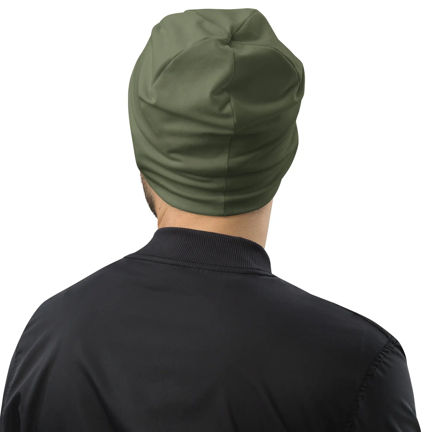 bonnet ttiki porté dos coloris vert kaki