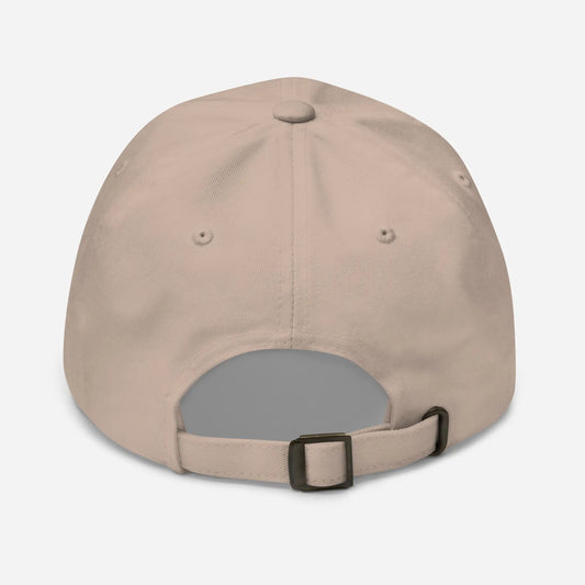casquette de baseball en sergé de coton réglable dos coloris beige