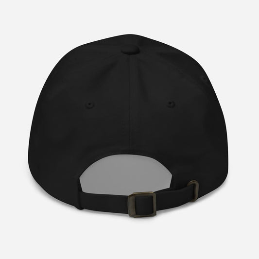 casquette de baseball en sergé de coton réglable dos coloris noir