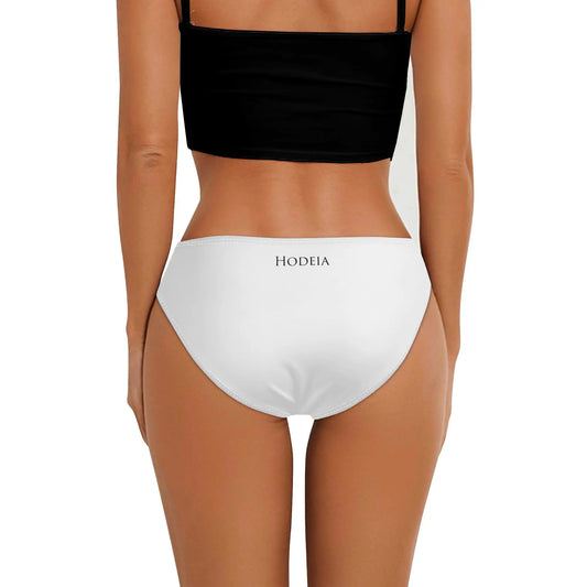 culotte maillot de bain elaia porté dos coloris blanc