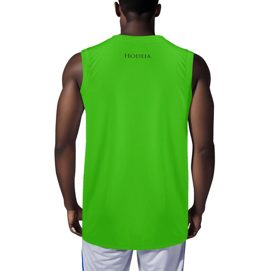 débardeur homme eguzki porté dos coloris vert