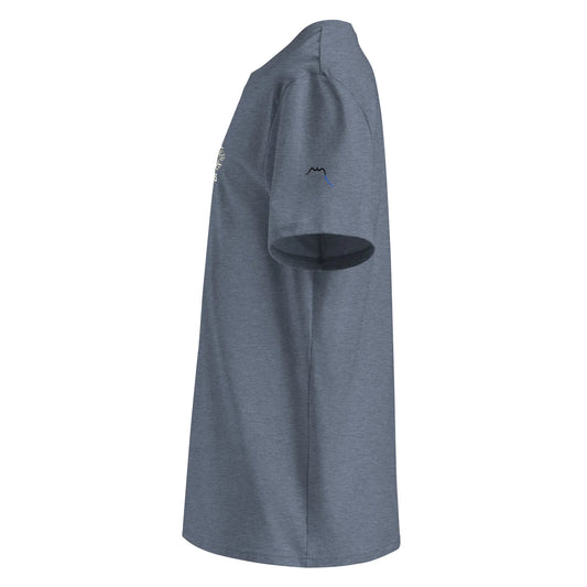 t-shirt premium coton bio femme homme bardenas reales côté coloris gris bleu brouillarta