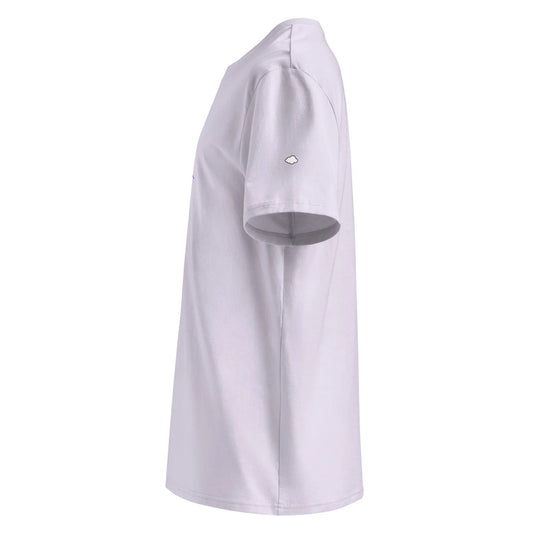 t-shirt premium coton bio femme homme hodeia côté coloris mauve clair