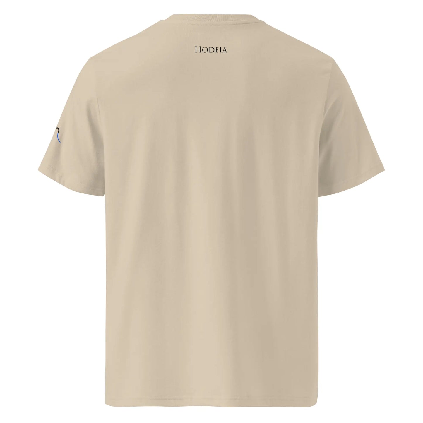 t-shirt premium coton bio femme homme vintage pickup dos coloris beige