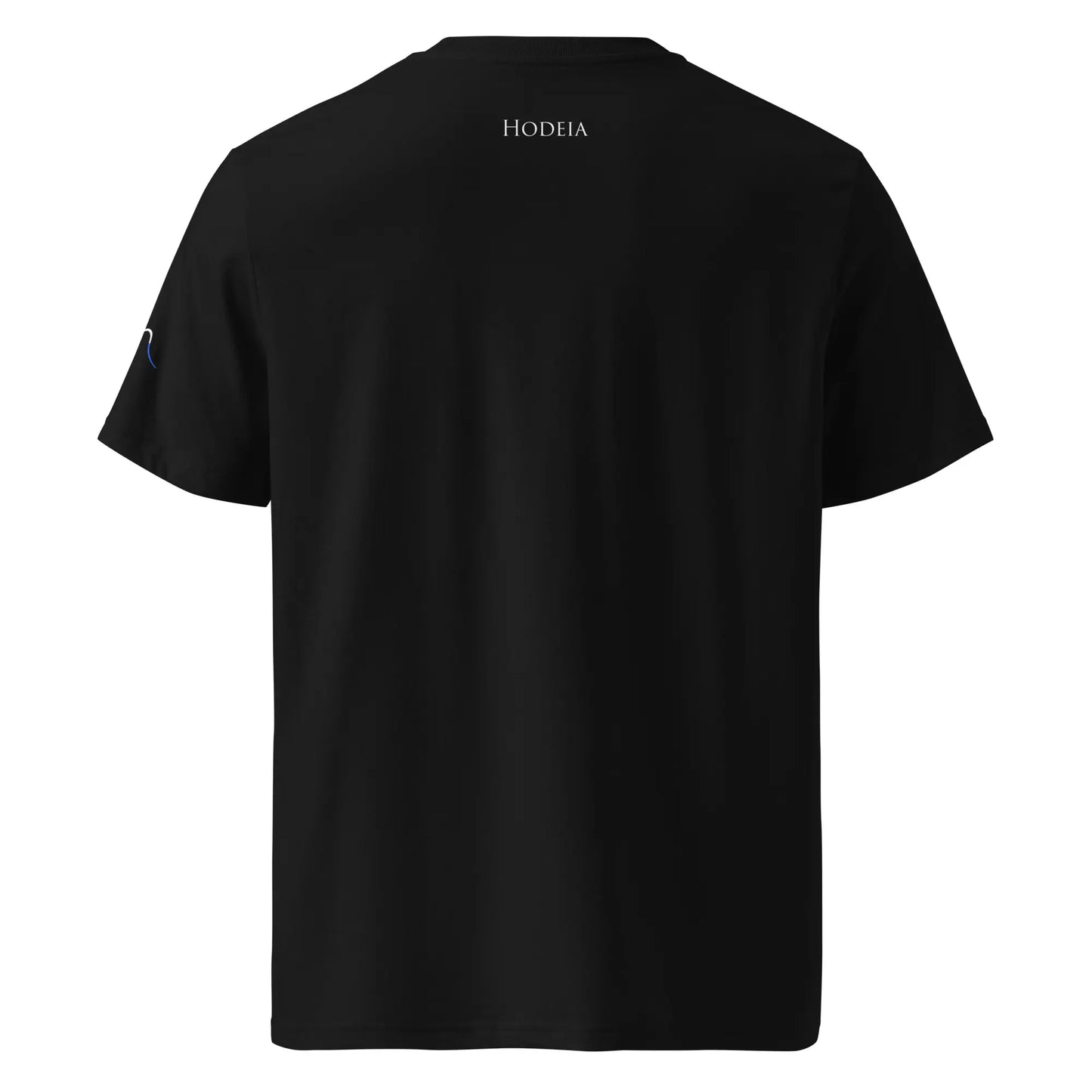 t-shirt premium coton bio femme homme vintage pickup dos coloris noir