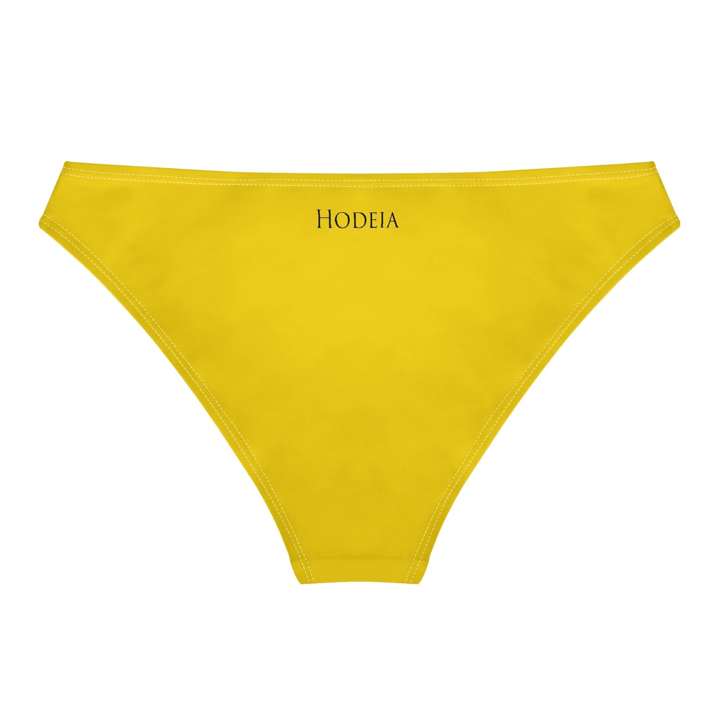 Vue de dos à plat de la Culotte Elaia - coloris jaune