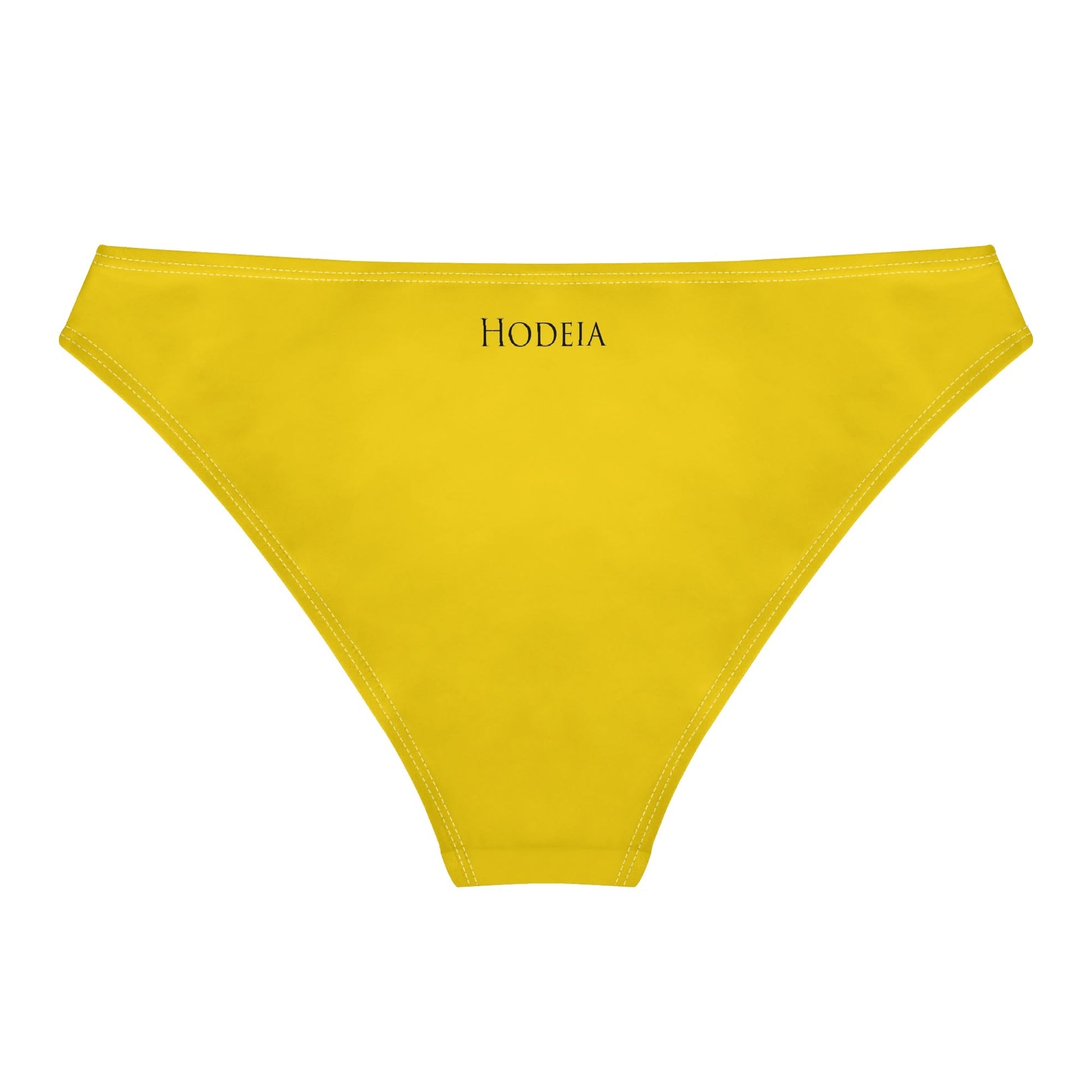 Vue de dos à plat de la Culotte Elaia - coloris jaune