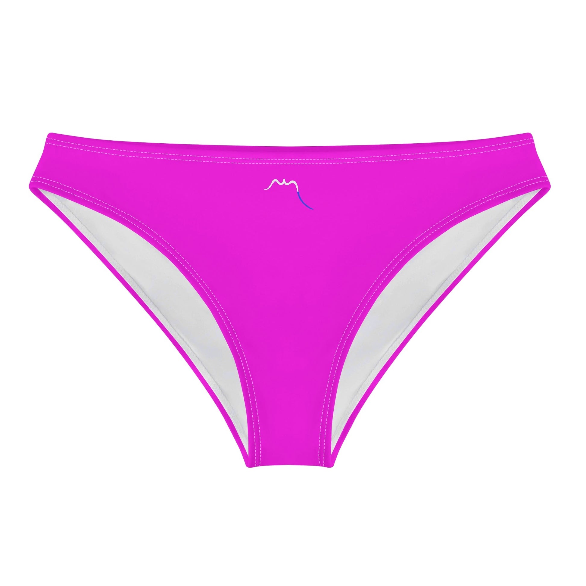Vue de face à plat de la Culotte Elaia - coloris fuchsia