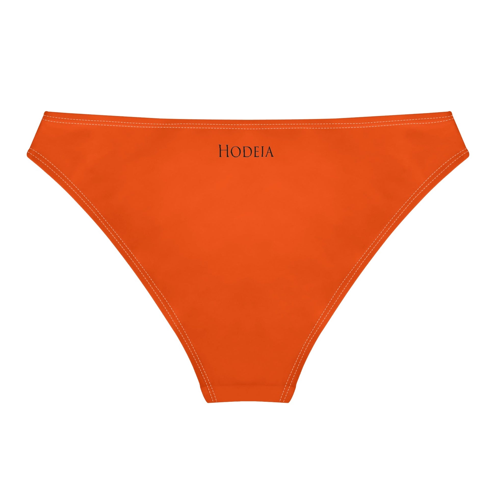 Vue de dos à plat de la Culotte Elaia - coloris orange