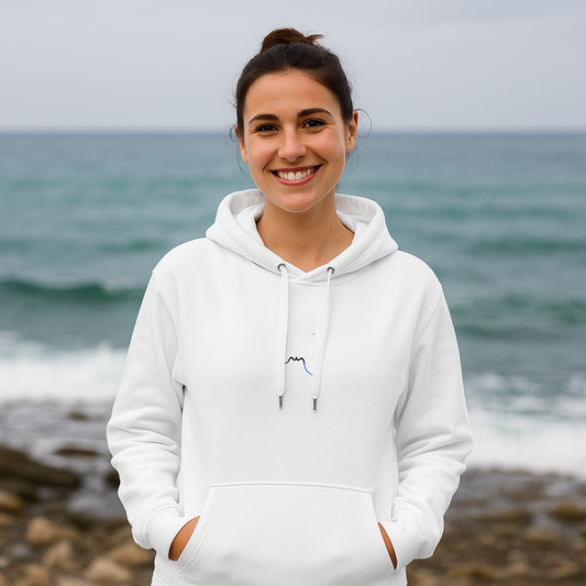 Sweat à capuche premium écologique