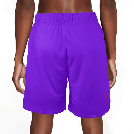 Vue de dos du maillot de surf Indar - coloris violet