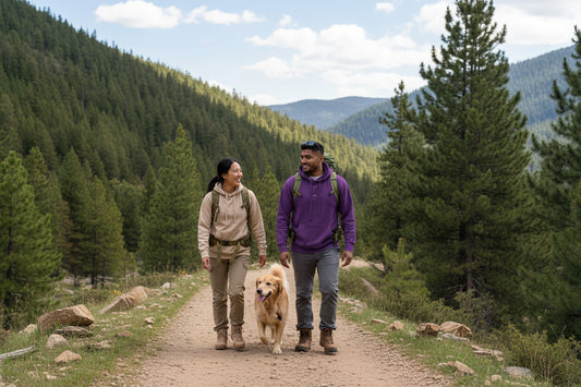 Vue de face du Sweat à Capuche H/F Negua - coloris violet