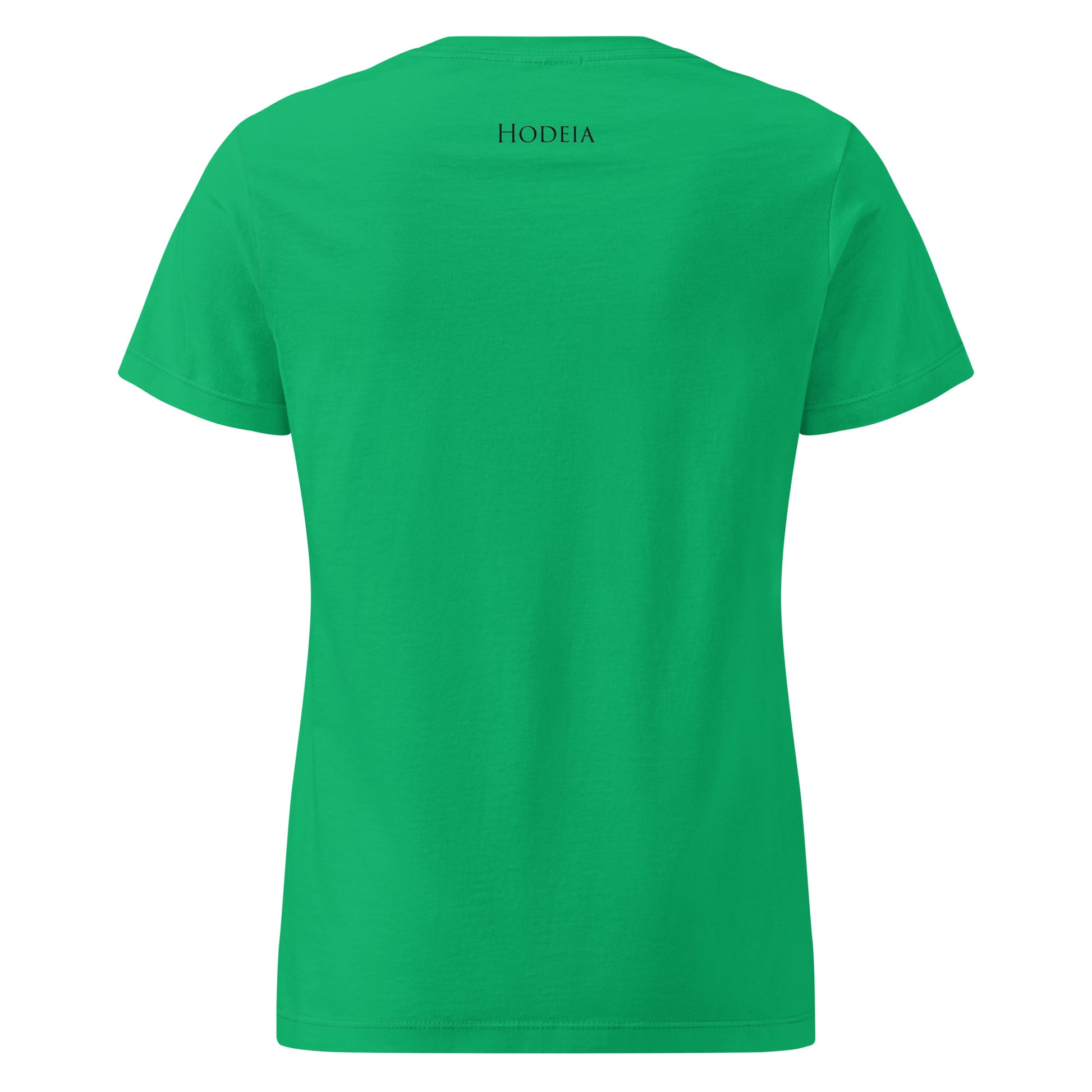 Vue de dos du T-shirt Cintré Insola -coloris vert clair