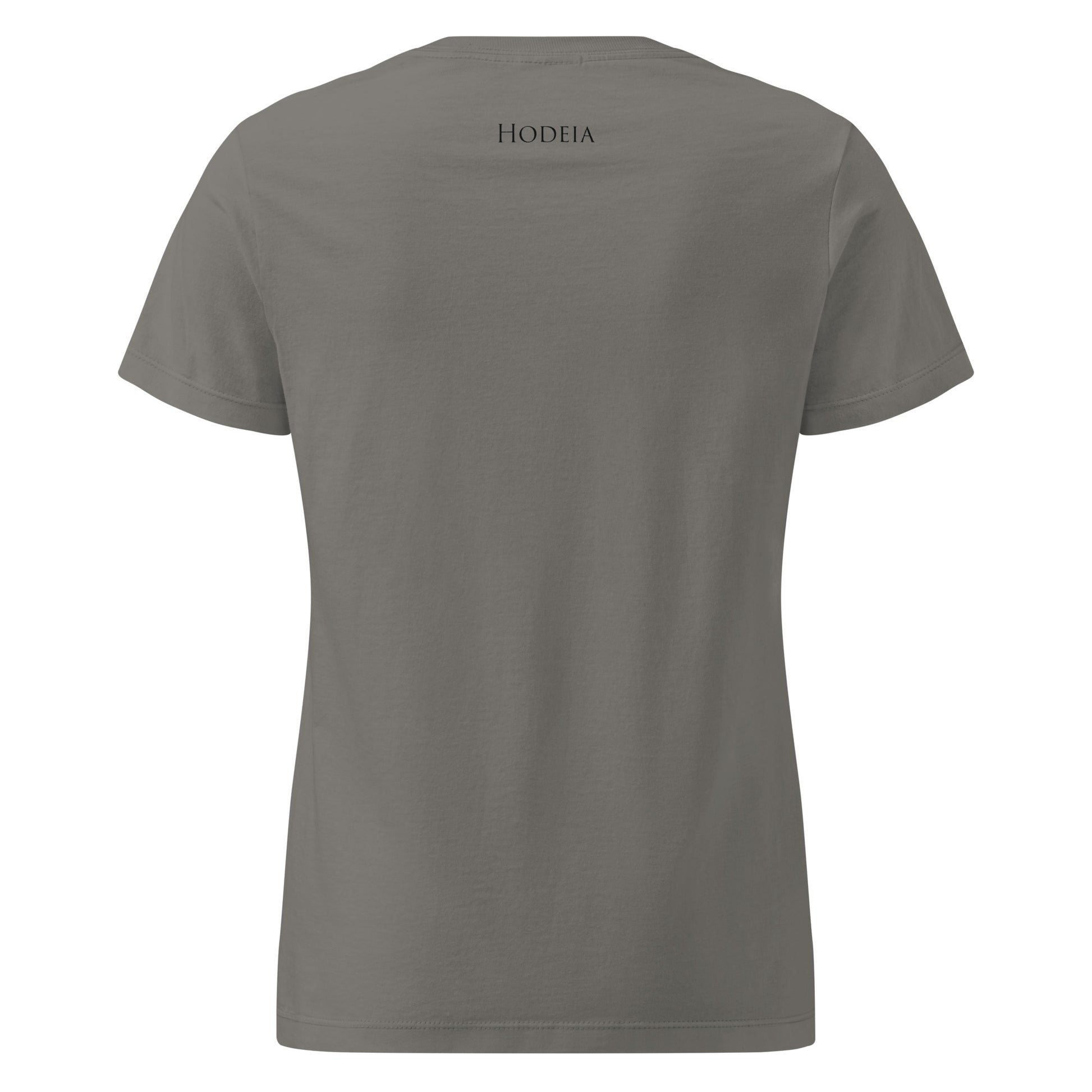 Vue de dos du T-shirt Cintré Insola -coloris gris