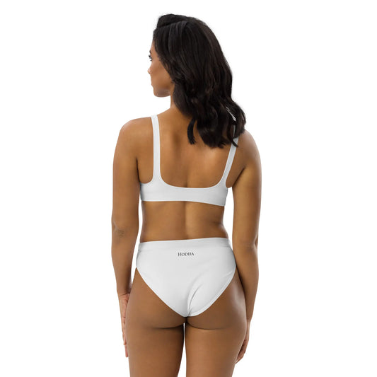 bikini éco-responsable uhabia porté dos coloris blanc