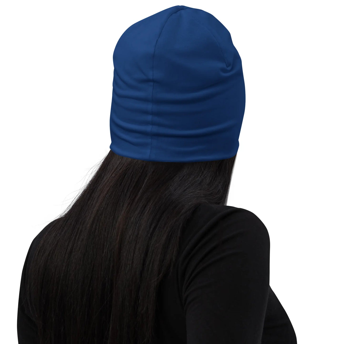 bonnet ttiki porté dos coloris bleu océan