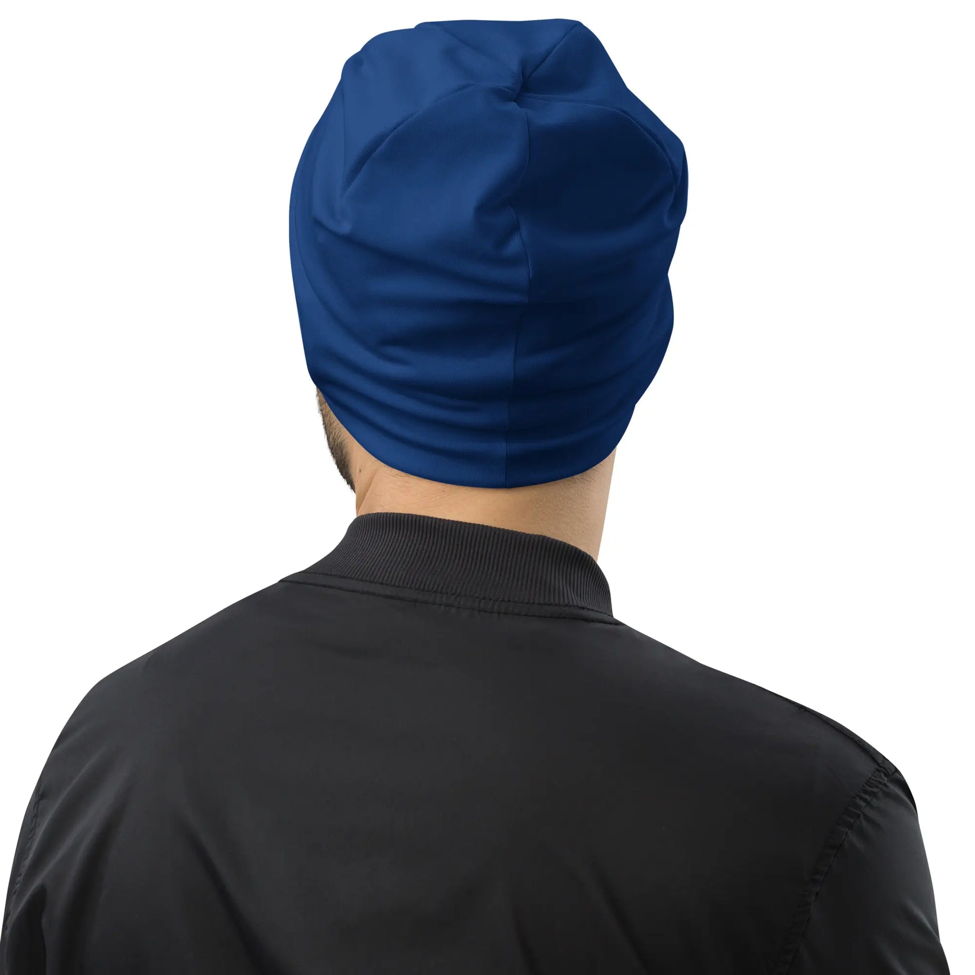 bonnet ttiki porté dos coloris bleu océan