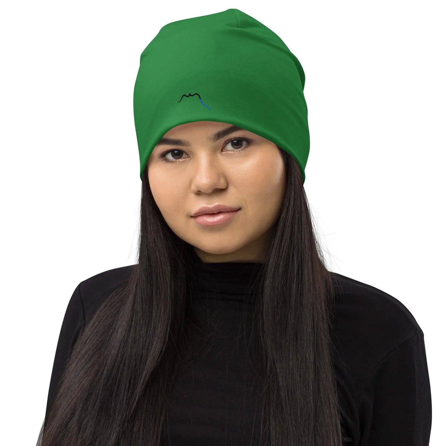 bonnet ttiki porté face coloris vert