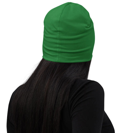 bonnet ttiki porté dos coloris vert