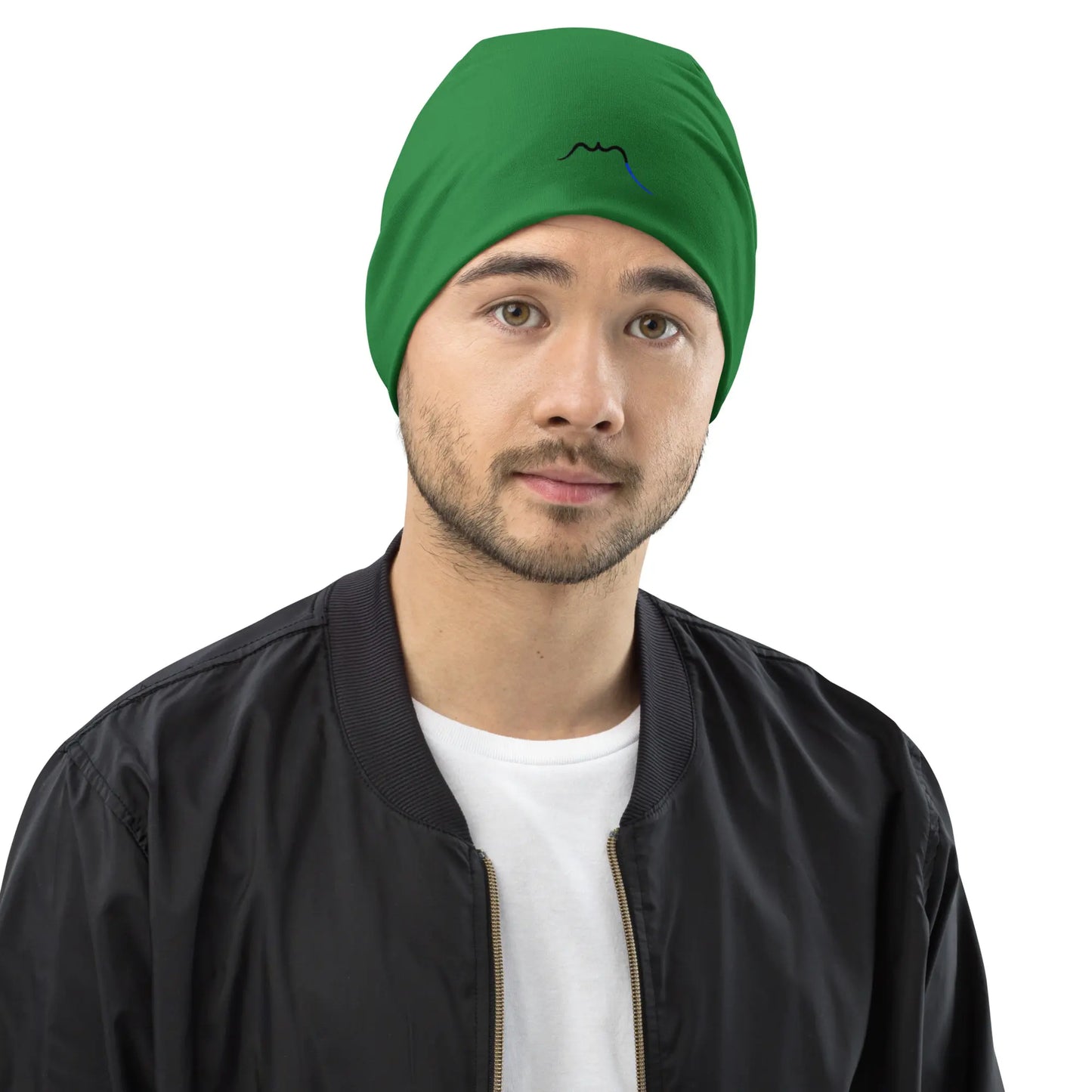 bonnet ttiki porté face coloris vert