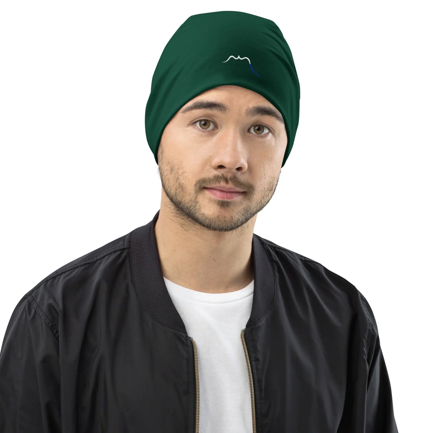 bonnet ttiki porté face coloris vert forêt