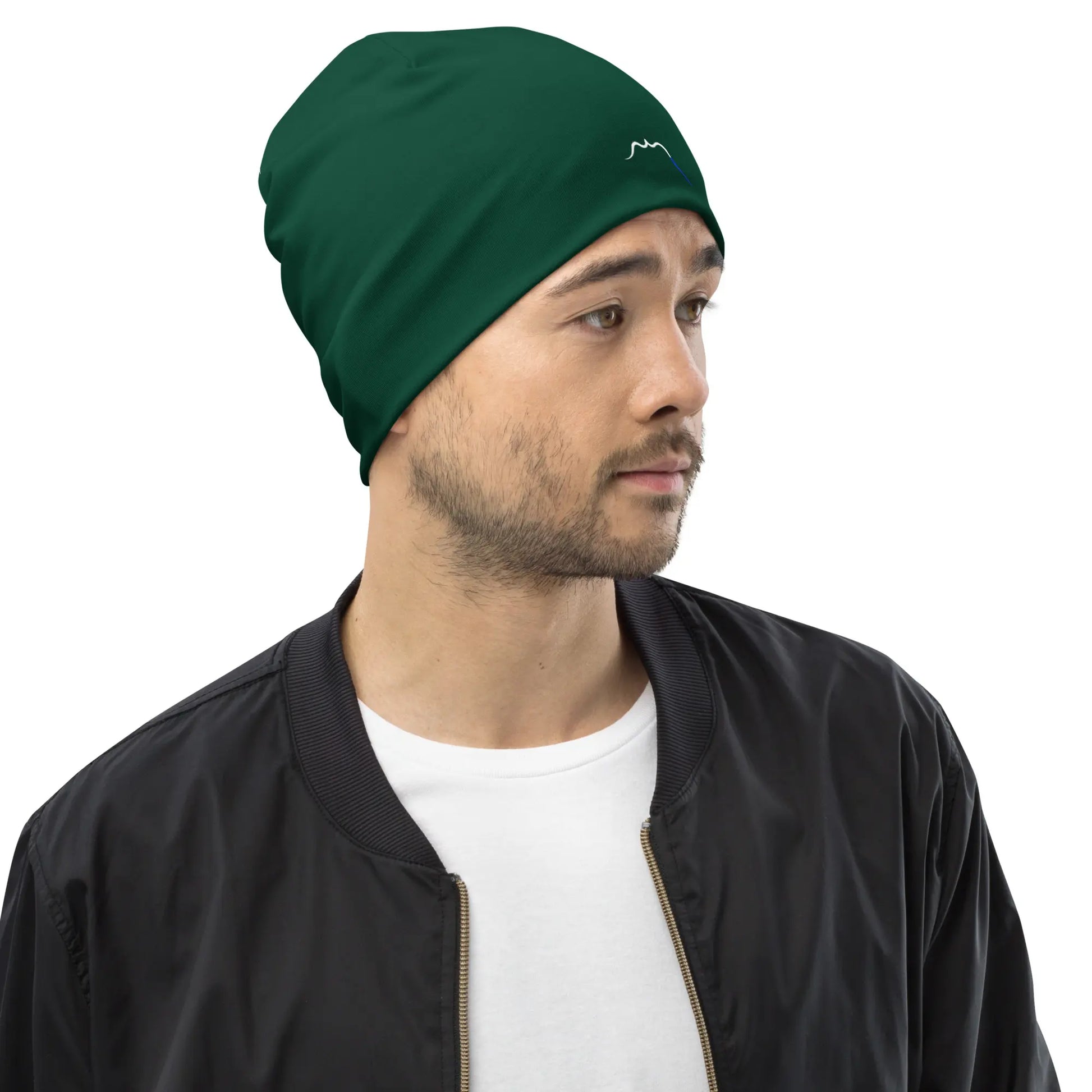 bonnet ttiki porté face coloris vert forêt