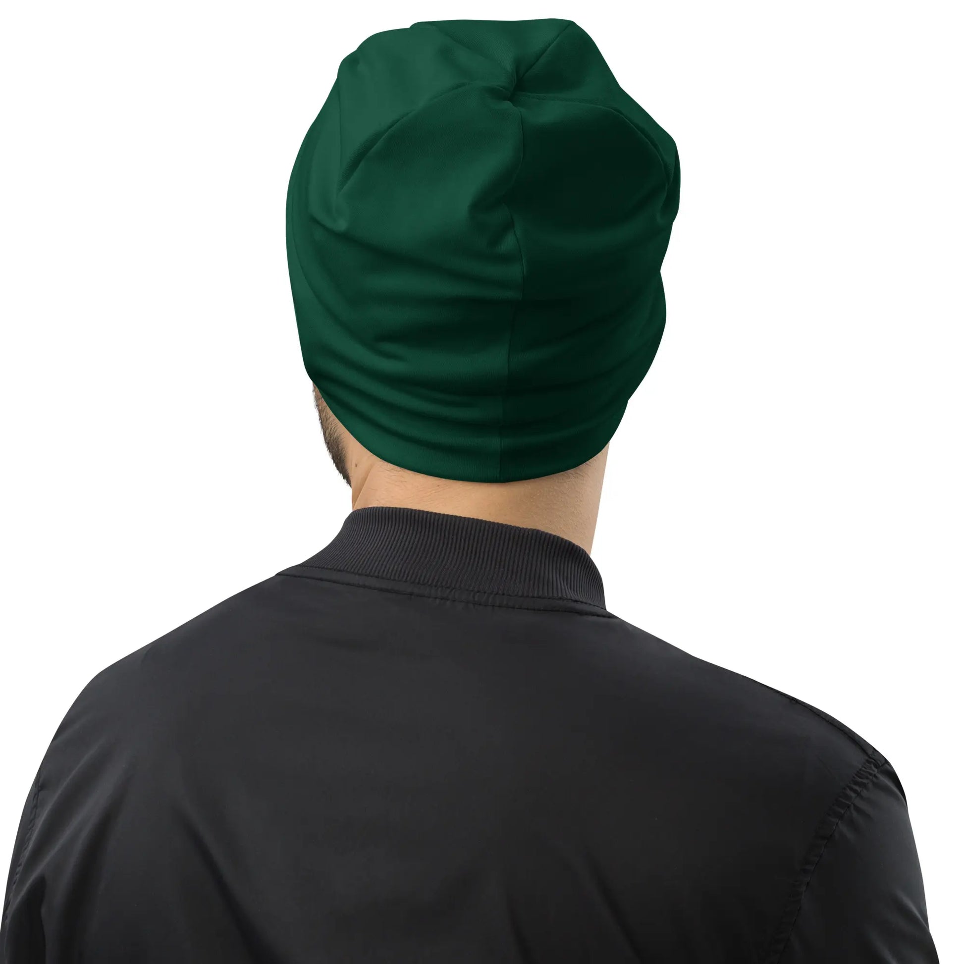 bonnet ttiki porté dos coloris vert forêt