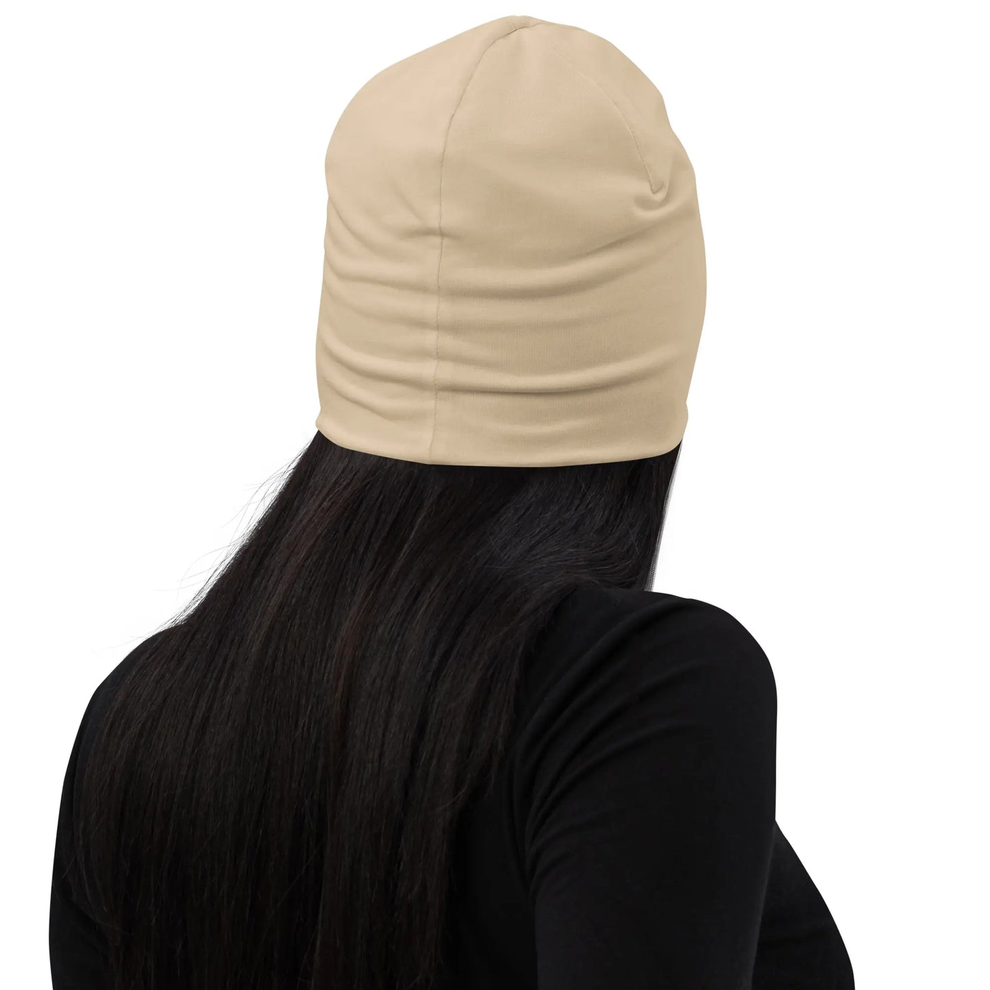 bonnet ttiki porté dos coloris beige