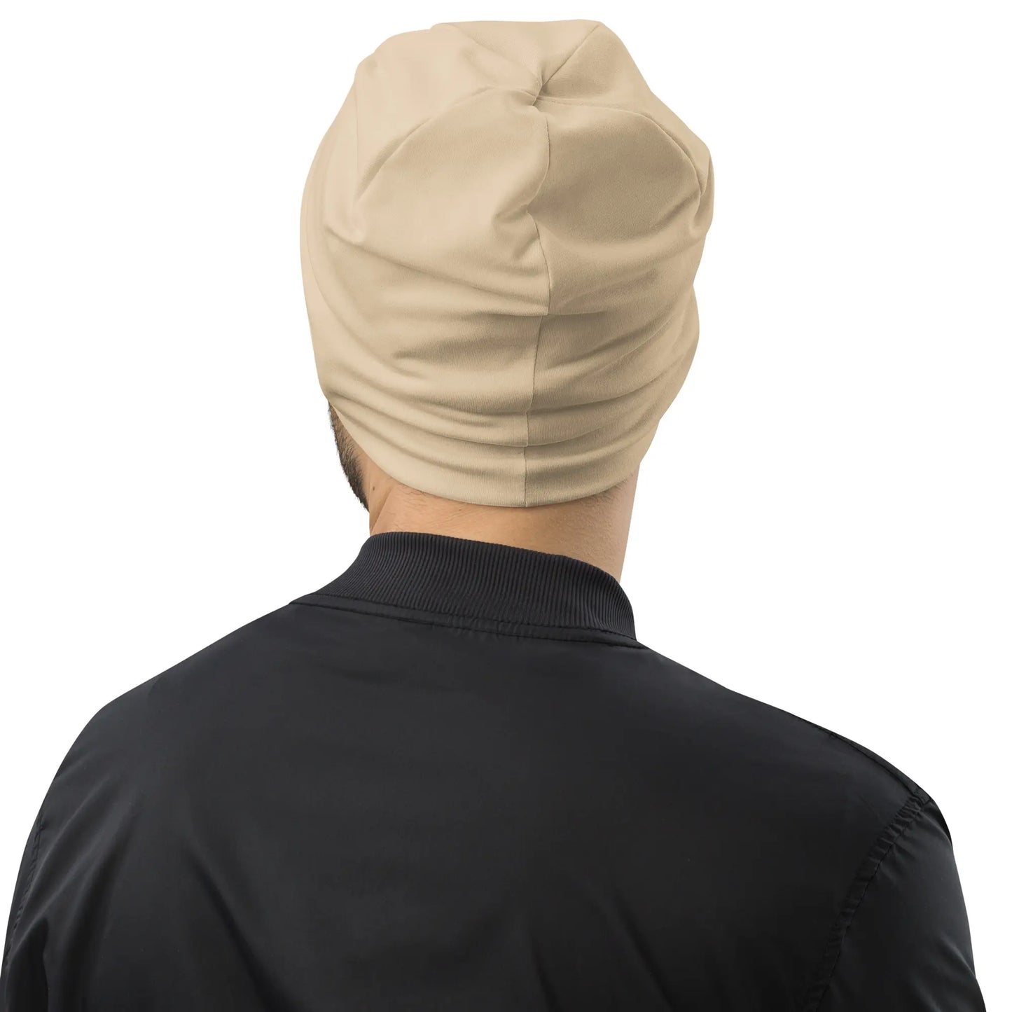bonnet ttiki porté dos coloris beige