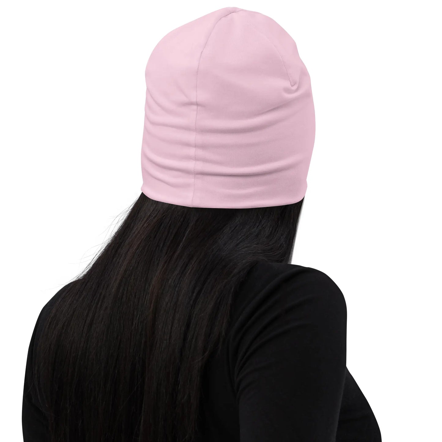 bonnet ttiki porté dos coloris rose pâle