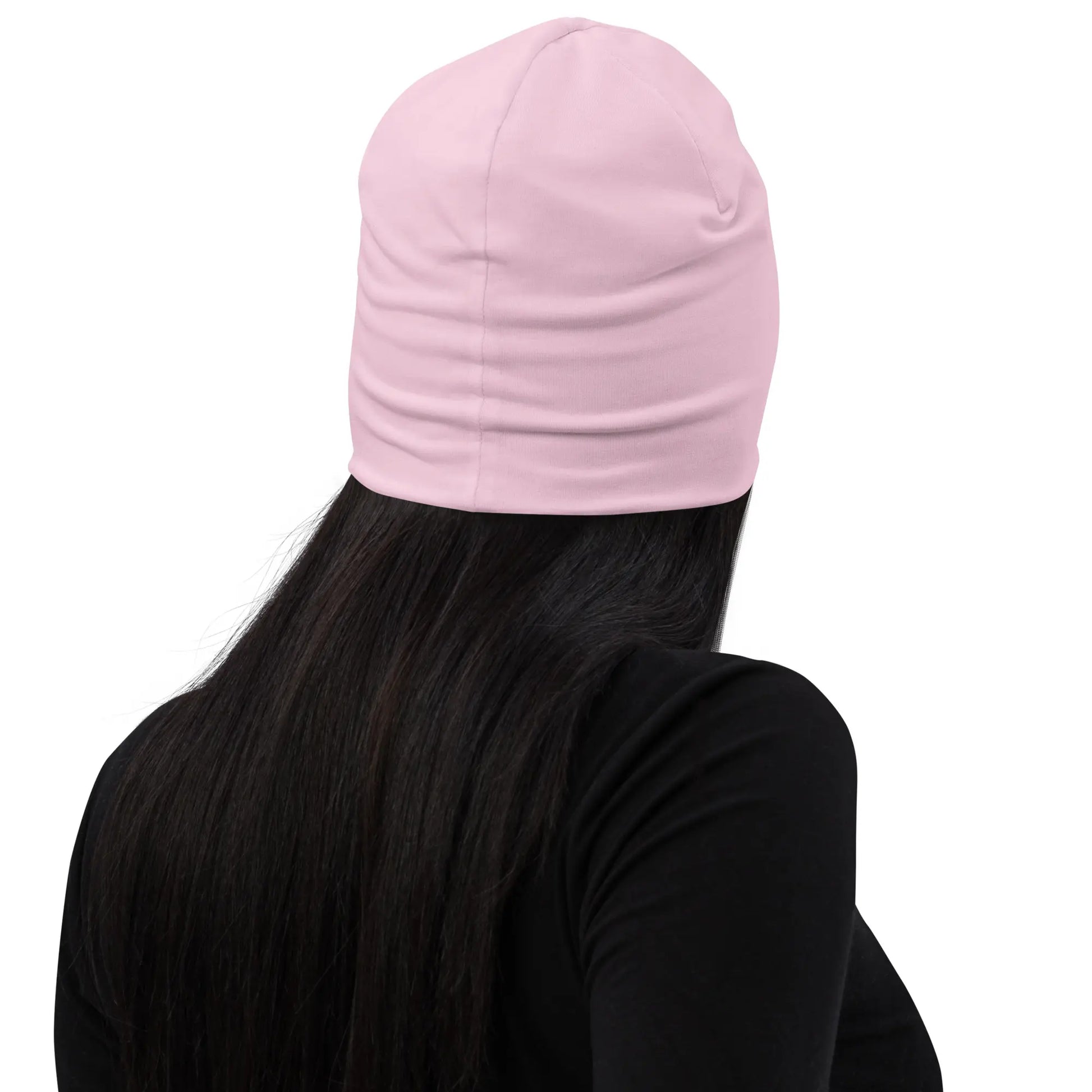 bonnet ttiki porté dos coloris rose pâle
