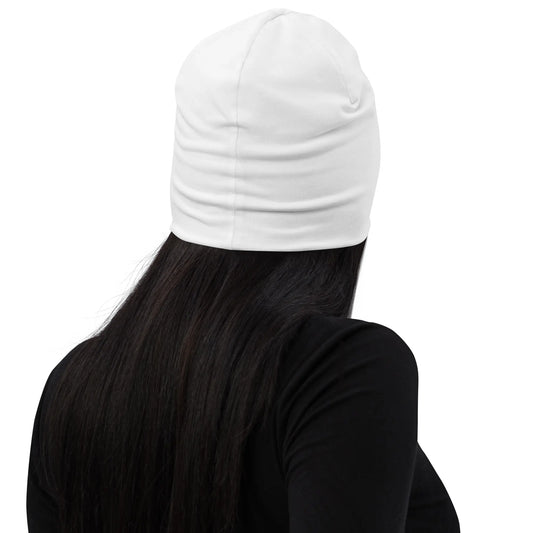 bonnet ttiki porté dos coloris blanc