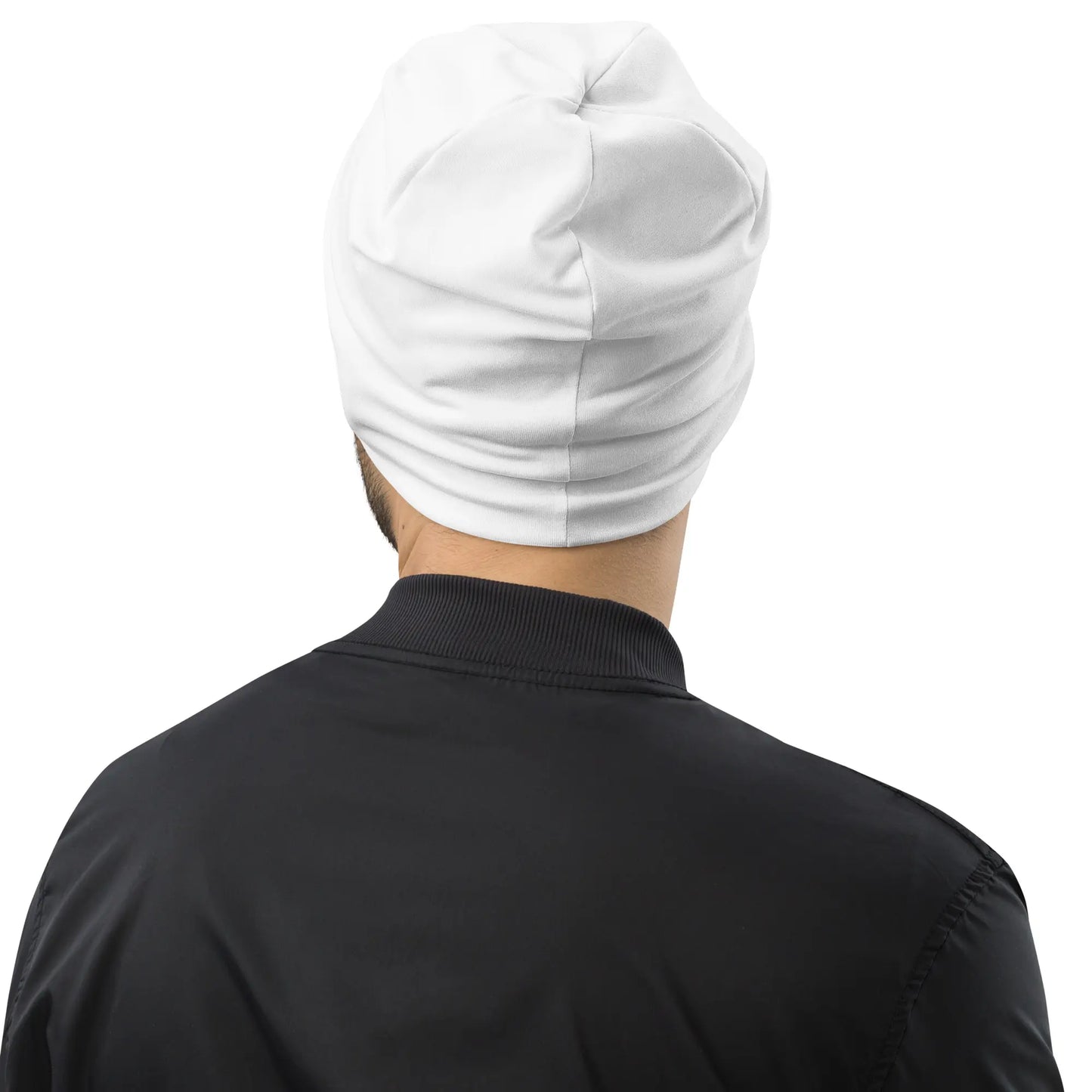 bonnet ttiki porté dos coloris blanc