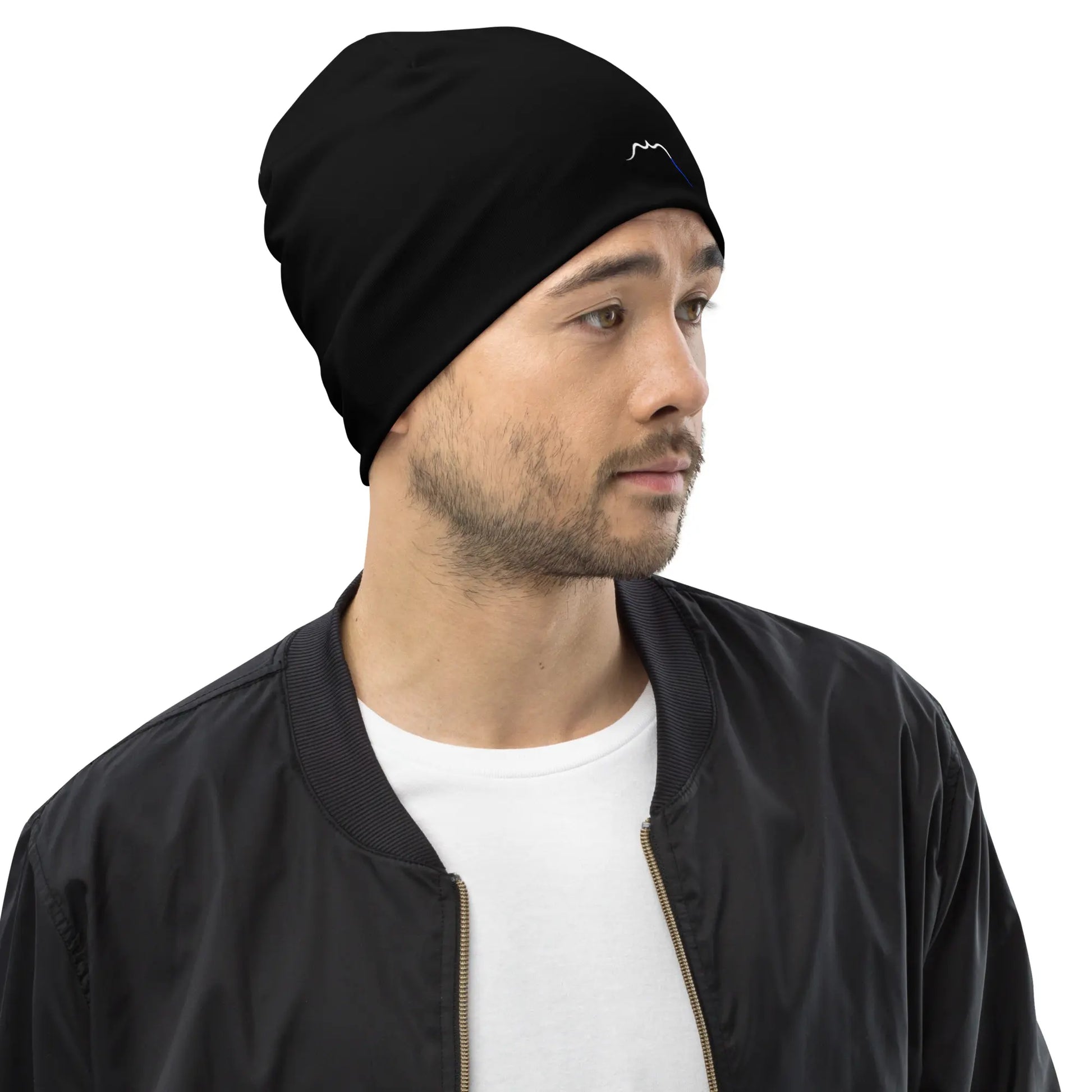 bonnet ttiki porté face coloris noir