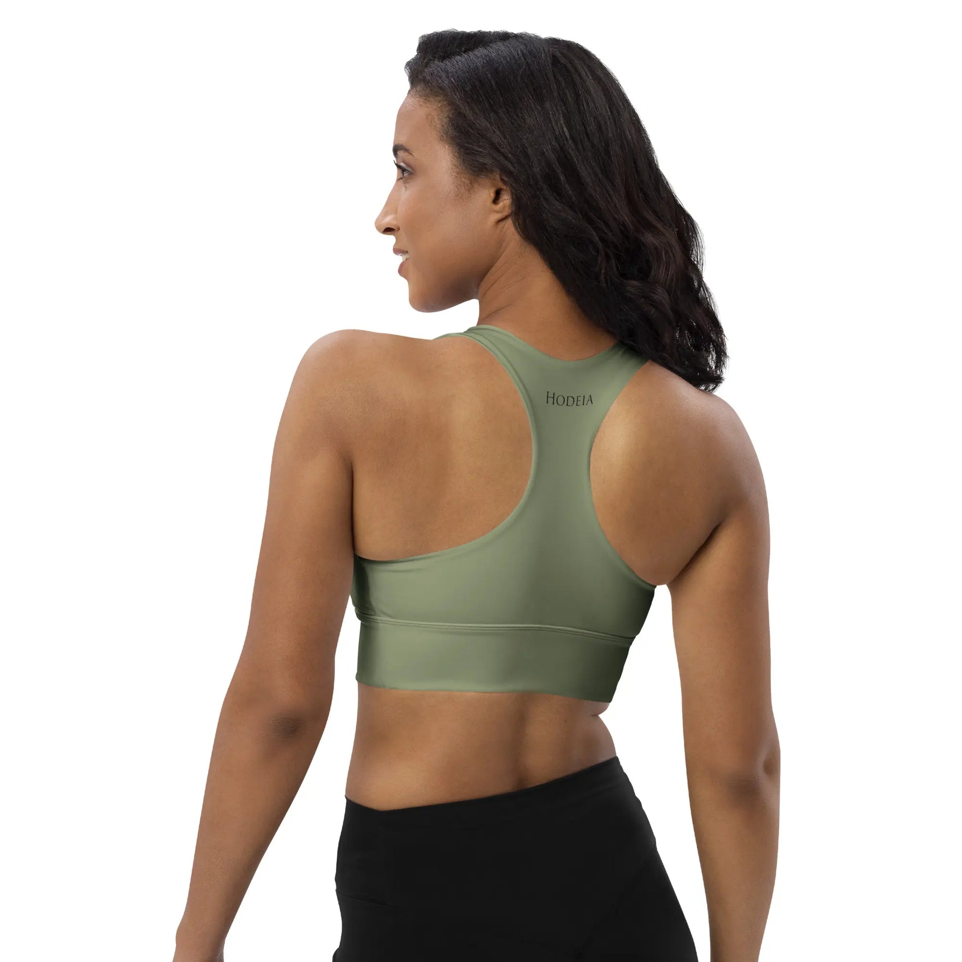 brassière de sport éco responsable carlina dos coloris vert kaki