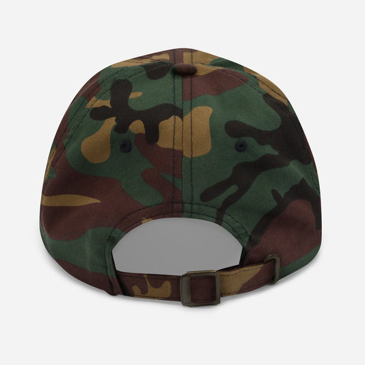 casquette de baseball en sergé de coton réglable dos coloris camouflage