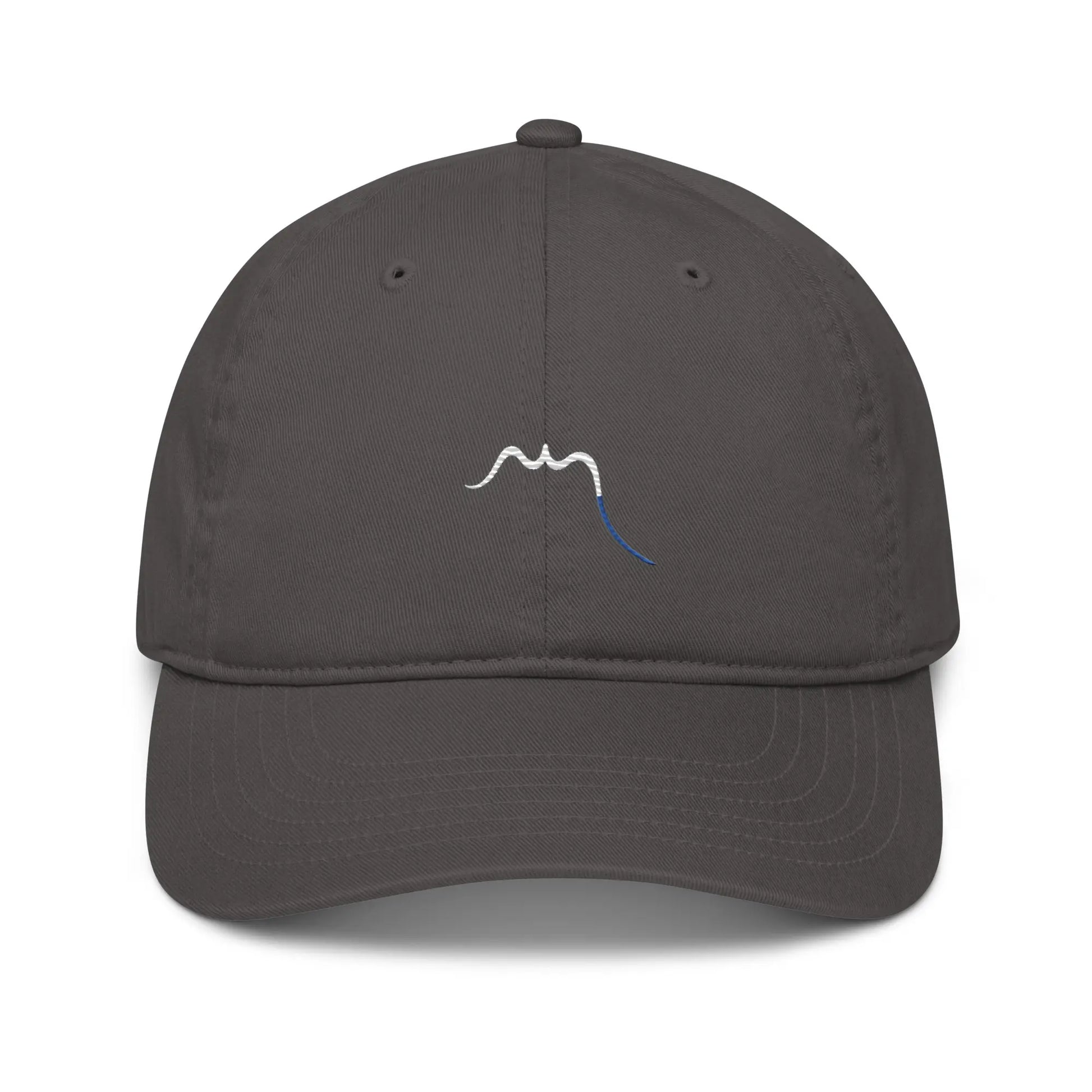 casquette éco responsable en coton bio réglable face coloris gris