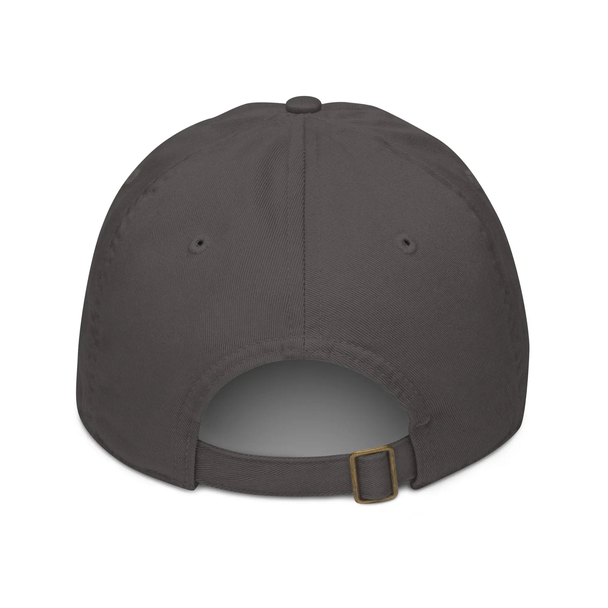 casquette éco responsable en coton bio réglable dos coloris gris