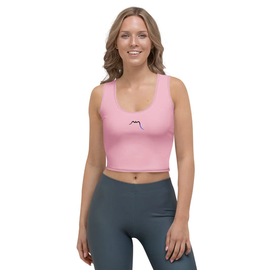 crop top yesa face coloris rose