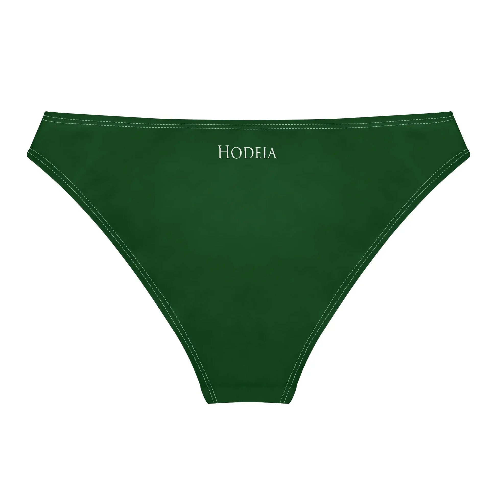 culotte maillot de bain elaia dos coloris vert forêt