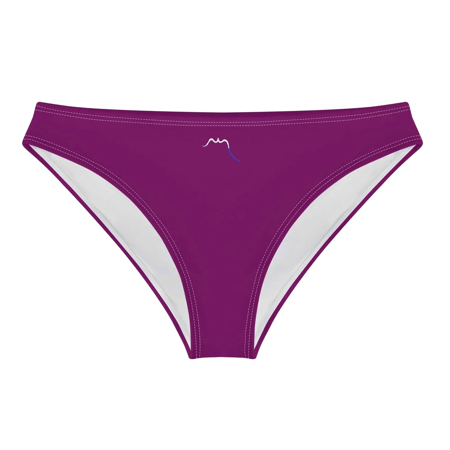 culotte maillot de bain elaia face coloris mauve