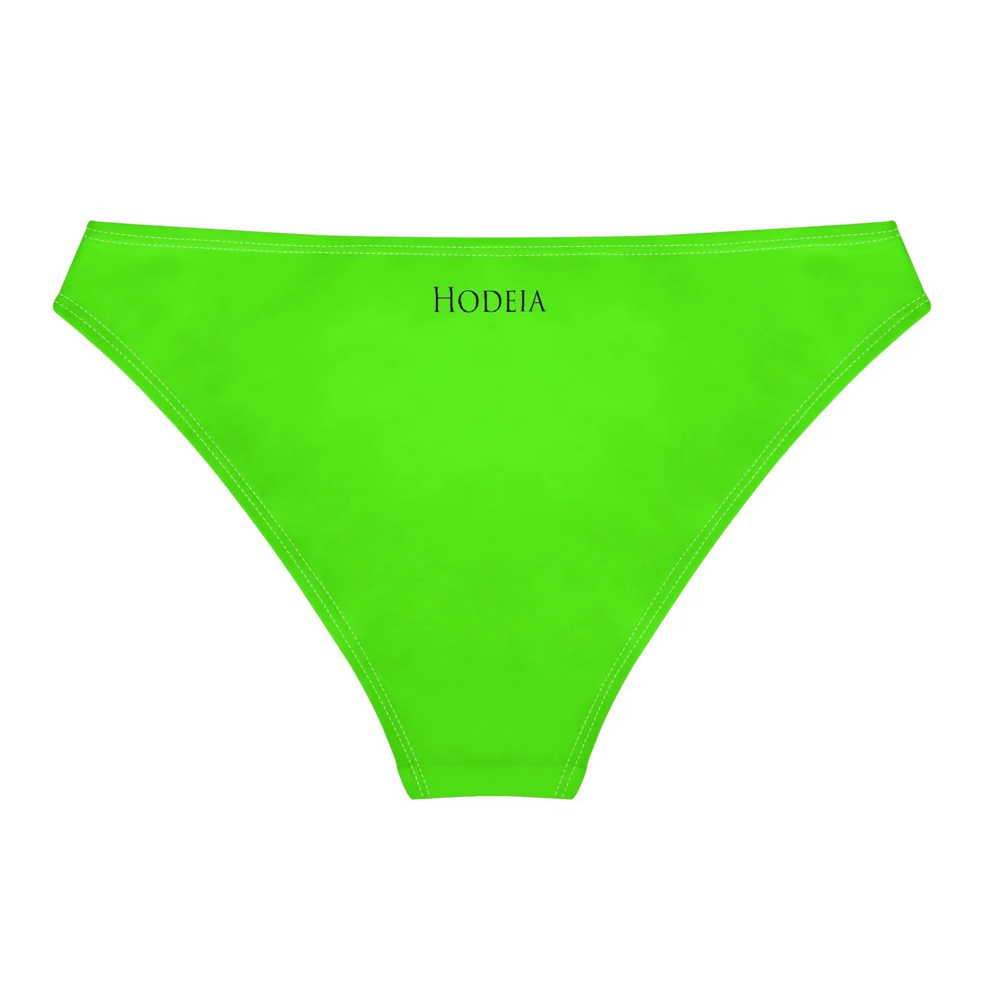 culotte maillot de bain elaia dos coloris vert fluo