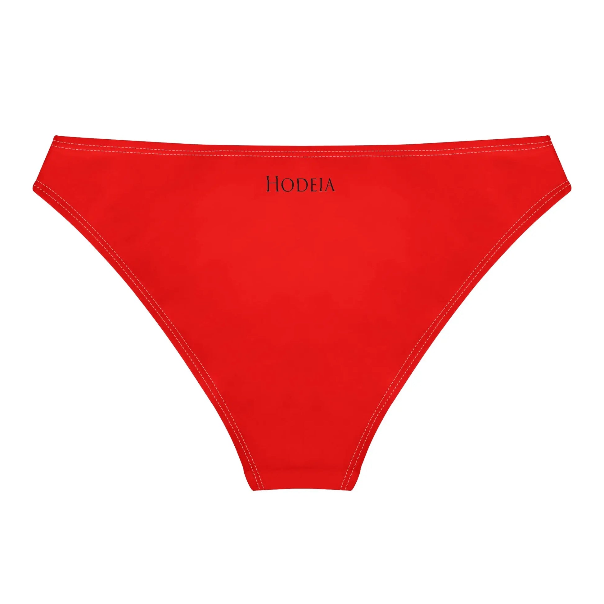 culotte maillot de bain elaia dos coloris rouge vif