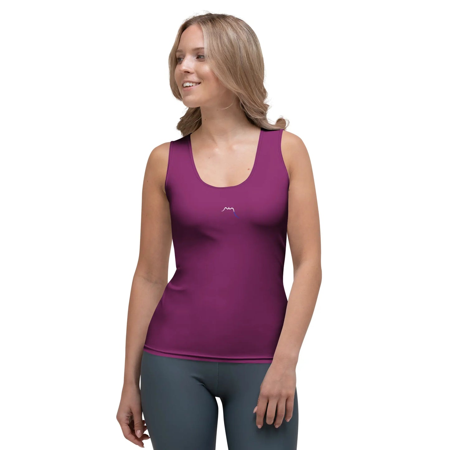 dfébardeur angelu porté face coloris violet